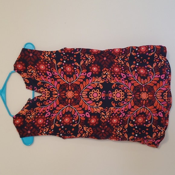 Merona floral pattern sleeveless blouse - Picture 5 of 6